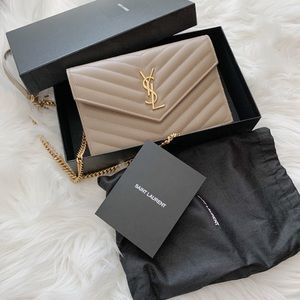 SOLD ON IG Saint Laurent Small Wallet on Chain
